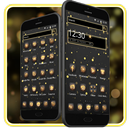 Black Gold Particles APK