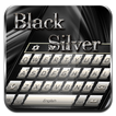 Teclado decente prata preta