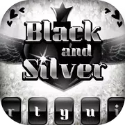 Black Silver Glitter Theme