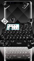 Black Berrry Keyboard Theme captura de pantalla 3