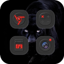 Black Space Technology Icon Pack APK