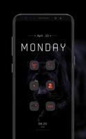 Black Space Technology Icon Pack poster