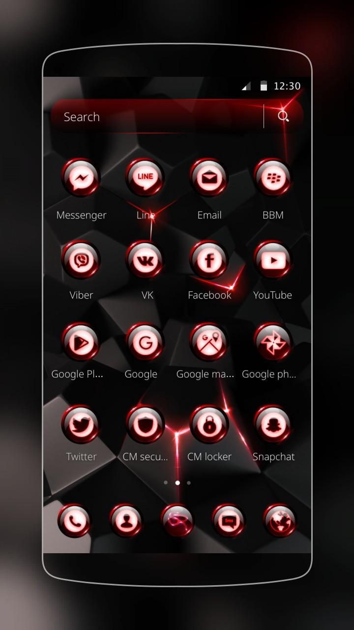 Red Black Stereo Theme APK pour Android Télécharger Red Black Stereo Theme APK pour Android Télécharger