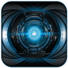 Cool Blue Light Zeichen