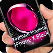 Keyboard for iPhone x black