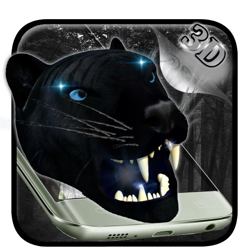 Schwarzes Panther 3D Theme
