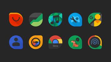 Blackdrop Icon Pack penulis hantaran