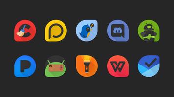 Blackdrop Icon Pack скриншот 1