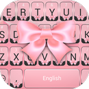 Black Pink Theme&Emoji Keyboard APK