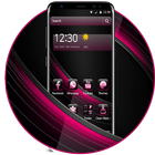 Black Pink Simple Theme icon
