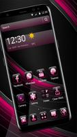 Black Pink Simple Theme screenshot 1