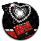 Red Black Diamond Theme icône