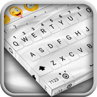 Black & White Emoji Keyboard icon