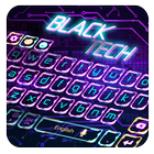 Black Tech Keyboard Theme иконка