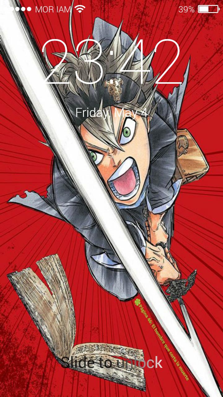  Black  clover  anime  wallpaper  lock screen theme HD for 