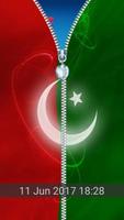 PTI Flag Screen Zipper Lock ภาพหน้าจอ 2