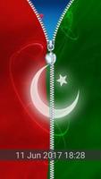 PTI Flag Screen Zipper Lock captura de pantalla 2