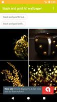Black and Gold HD FREE Wallpaper Affiche