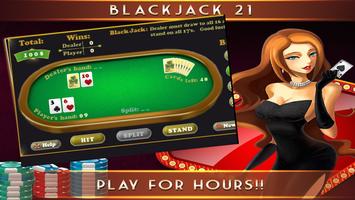 Blackjack Casino Affiche
