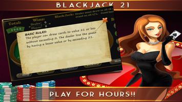 Blackjack Casino capture d'écran 1