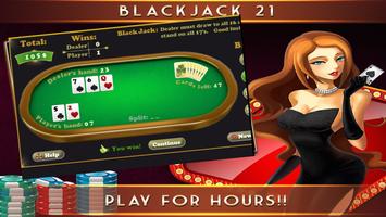 Blackjack Casino capture d'écran 2