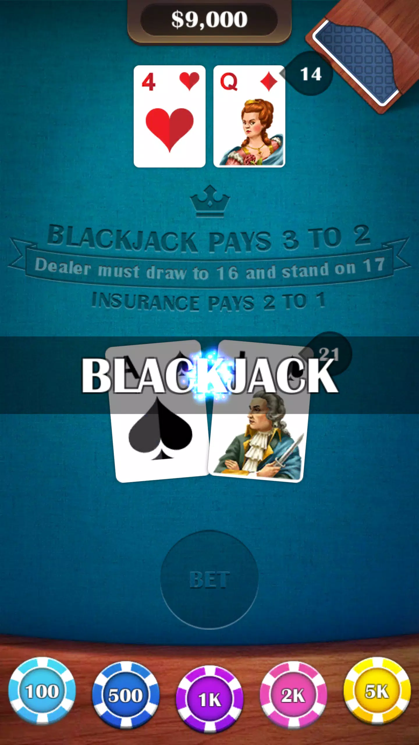 Baixar Blackjack 21 8.3 Android - Download APK Grátis