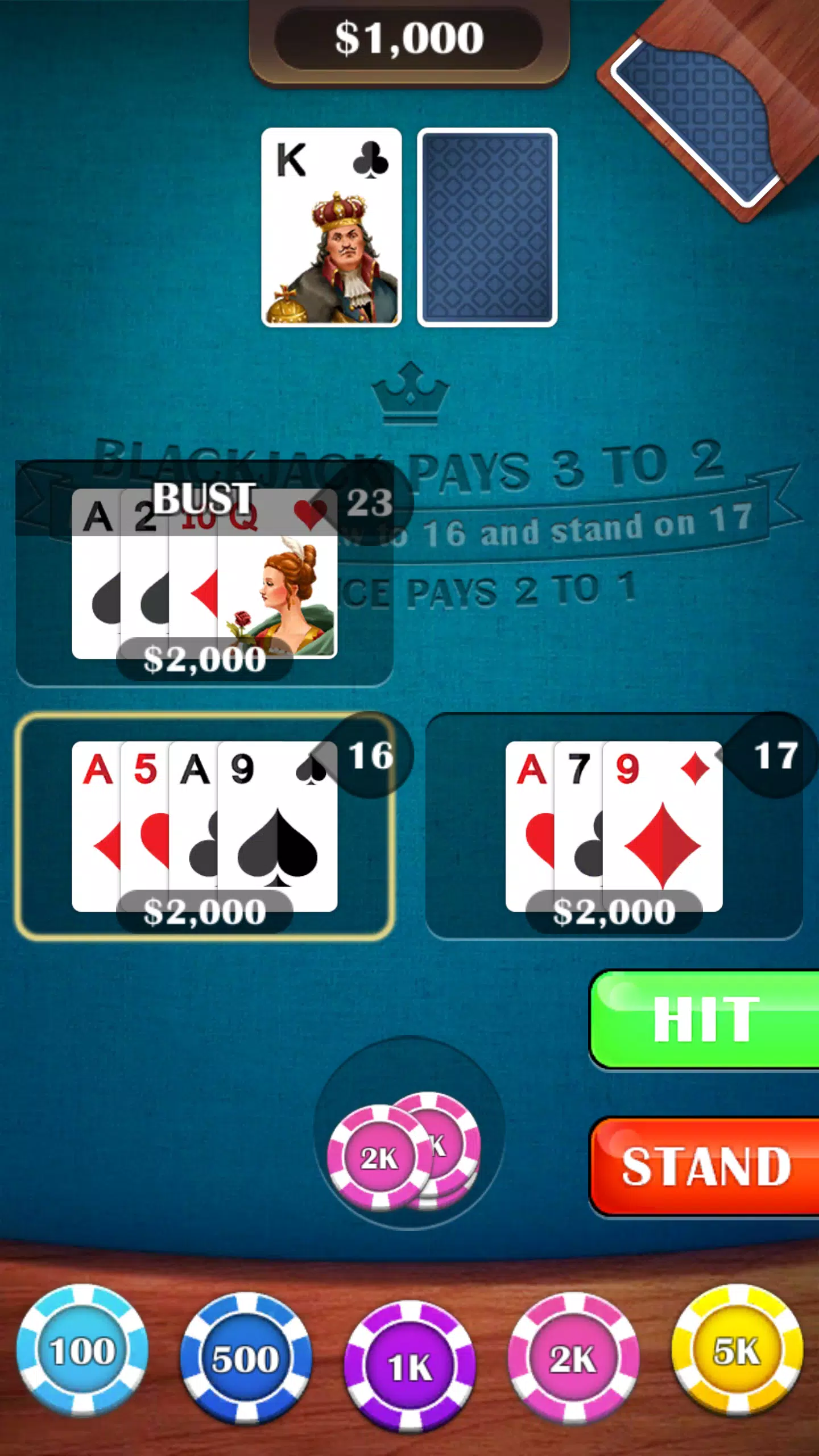 Jogar 21-Blackjack 21 para Android - Download