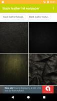 Black Leather HD FREE Wallpaper Cartaz