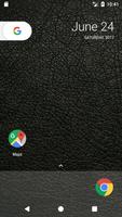 Black Leather HD FREE Wallpaper captura de pantalla 1