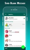 WhatsEmpty : Send Blank Message to your friends imagem de tela 1