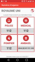 Numéros d'urgence Affiche