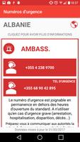 Numéros d'urgence capture d'écran 1