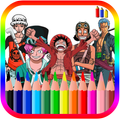 Coloring Book For One Piece