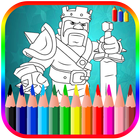 Coloring Book For Clash Of Clans आइकन