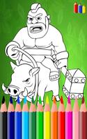 Coloring Book For Clash Of Clans پوسٹر