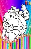 Coloring Book For Sonic Games تصوير الشاشة 3