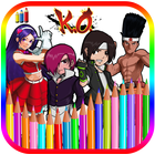 Coloring Book For KOF 98 icono