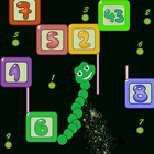 Snake vs blocks (Addicted game) be careful icône