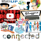 Bloggers Youtubers Groups ikon