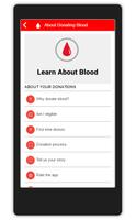Blood4Life - Donate Blood capture d'écran 1