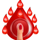 Blood Group Test Checker Prank icône