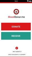 BloodDonor.me Affiche