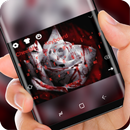 Blood Rose Keyboard Love Theme APK