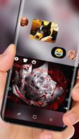 Blood Rose Keyboard Love Theme screenshot 2