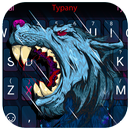 Blood Wolf Theme&Emoji Keyboard APK
