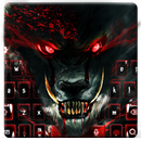 Blut-Wolf-Tastatur-Thema APK