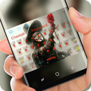 V Rose Keyboard Revenge Theme APK