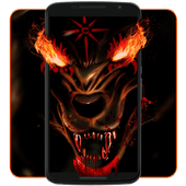 Rage blood wolf theme icon