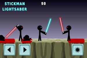 Stickman Lightsaber পোস্টার