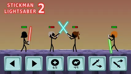 Descargar APK de Stickman Lightsaber Warriors 2